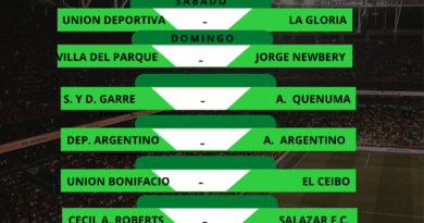 Fútbol de La Liga: Próxima 5.ª fecha: Torneo Clausura Matías Carini.