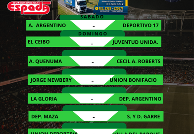 Fútbol de La Liga: Próxima 7.ª fecha: Torneo Clausura Matías Carini.