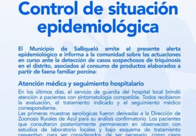 TRIQUINOSIS | COMUNICADO OFICIAL