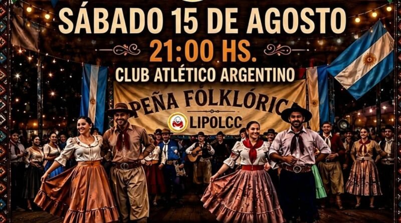 LIPOLCC Tres Lomas: Se viene… LA GRAN PEÑA LIPOLCC 💃🕺