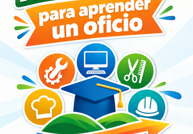 LANZAMIENTO DE LA ESCUELA DE OFICIOS VIRTUALES: 13 CURSOS GRATUITOS Y 100% ONLINE.