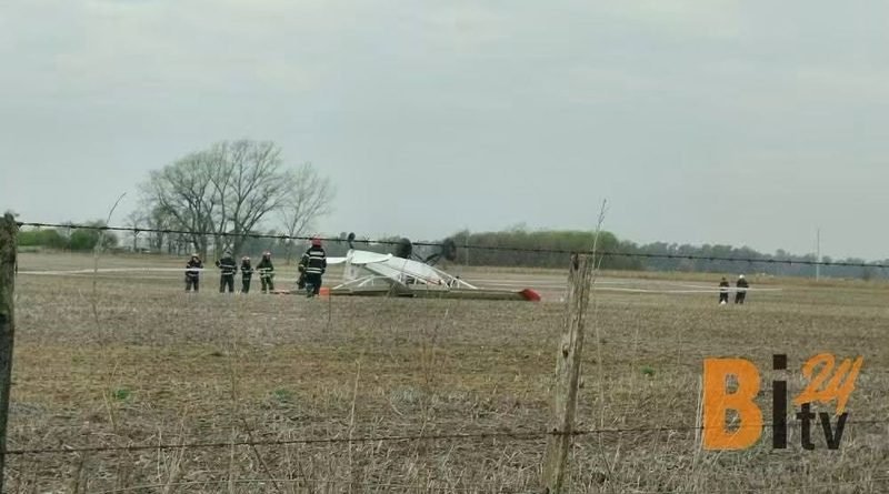 AVIONETA CAE OCUPANTES DE SALVAN DE MILAGRO BRAGADO