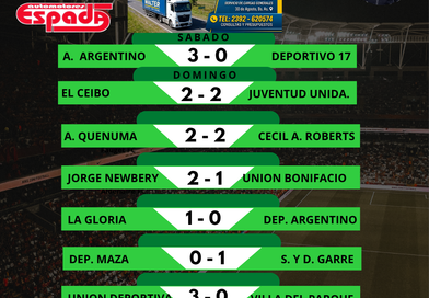 Fútbol de La Liga: 8.ª fecha: Torneo Clausura Matías Carini.