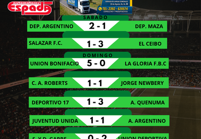 Fútbol de La Liga: 9.ª fecha: Torneo Clausura Matías Carini.