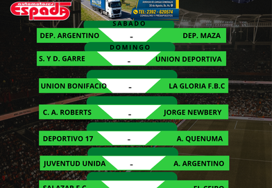 Fútbol de La Liga: Próxima 9.ª fecha: Torneo Clausura Matías Carini.