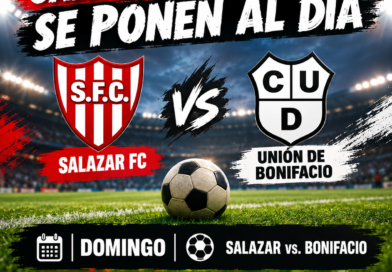 ⚽ SALAZAR Y BONIFACIO SE PONEN AL DÍA