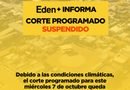 🟡⚡️ Corte programado de energía suspendido.