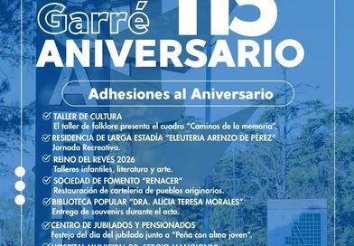 🎉 ¡GARRÉ SE PREPARA PARA CELEBRAR SUS 115 AÑOS! 💙