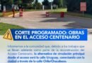 🚧 DESVÍO DEL TRÁNSITO POR LA OBRA EN EL ACCESO CENTENARIO 👷🏻