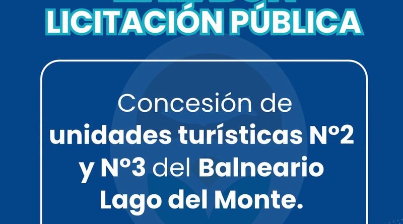 Guamini: 📢 LLAMADO A LICITACIÓN PÚBLICA
