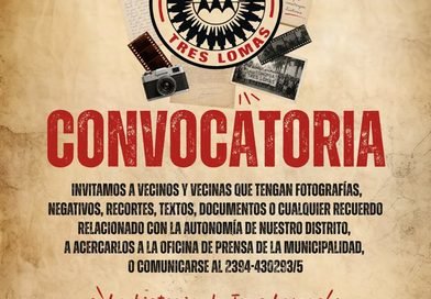 CONVOCATORIA DE MATERIAL DE ARCHIVO DE LA AUTONOMÍA DISTRITAL