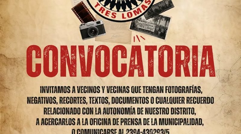 CONVOCATORIA DE MATERIAL DE ARCHIVO DE LA AUTONOMÍA DISTRITAL