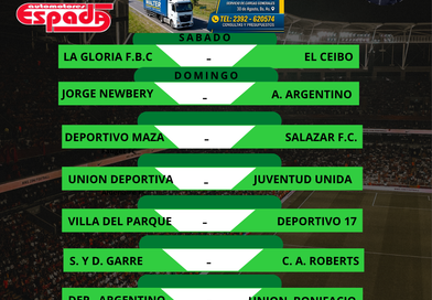 Fútbol de La Liga: Próxima 14.ª fecha: Torneo Clausura Matías Carini.