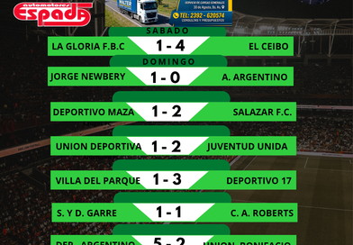 Fútbol de La Liga: 14. Fecha: Torneo Clausura Matías Carini.