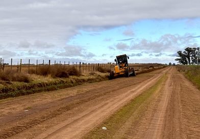 RED VIAL: CONTINÚAN LOS ARREGLOS Y MANTENIMIENTOS DE CAMINOS RURALES