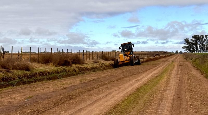 RED VIAL: CONTINÚAN LOS ARREGLOS Y MANTENIMIENTOS DE CAMINOS RURALES