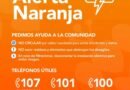 🟠 ALERTA NARANJA: PEDIMOS AYUDA A LA COMUNIDAD