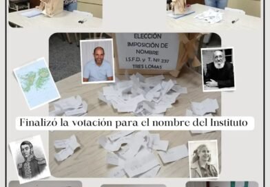 El ISFDyT N° 237 ya tiene los tres nombres finalistas para su institución