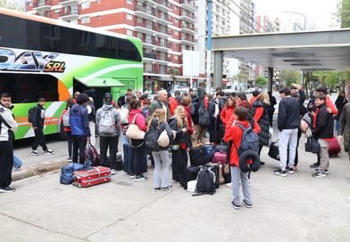 LA DELEGACIÓN TRESLOMENSE YA ESTÁ EN MAR DEL PLATA